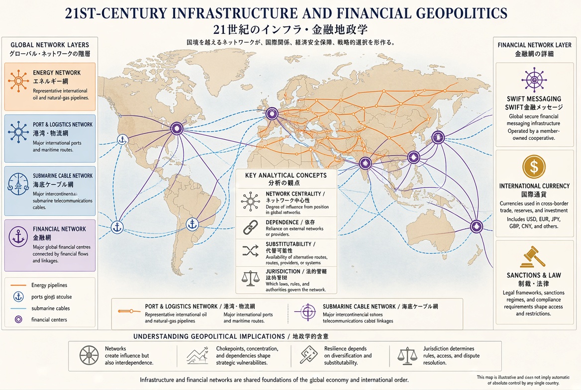Geopolitics: A Figure on the Global Infrastructure Finance Network