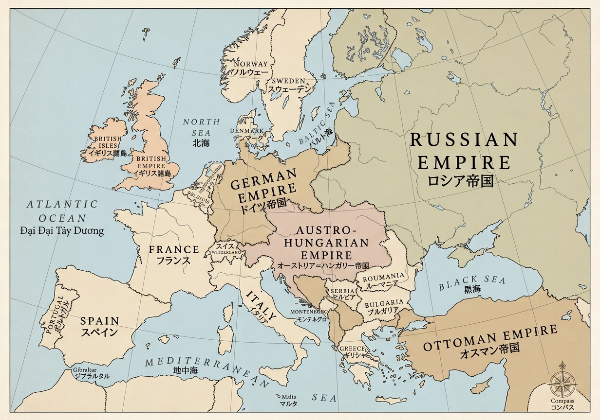 Geopolitics: Episode on European Empires
